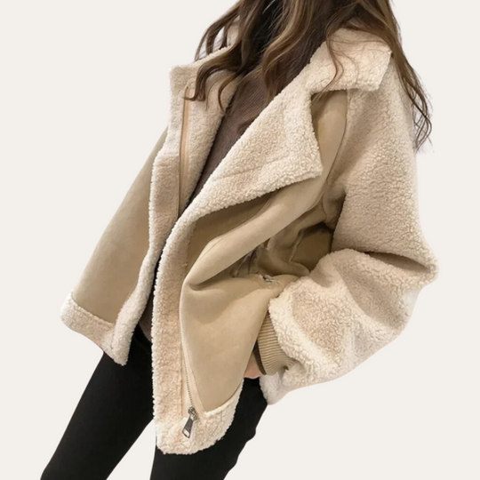 EB | Trendig Wildlederjacke für Frauen