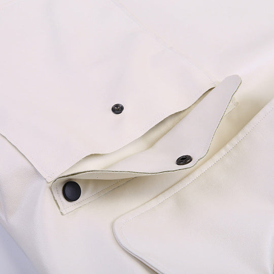 EB | Kurzes Damenjackett - Eine Lässige Lederjacke für Damen