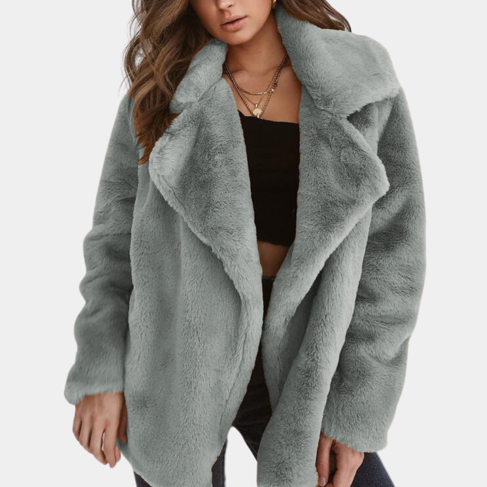 EB | Plüsch-Wintermantel für Damen