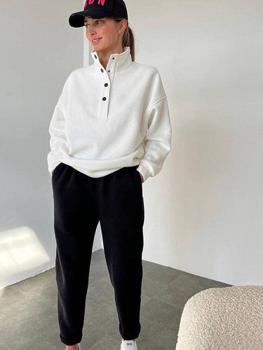 EB | Oversized Fleece-Joggingset für Damen