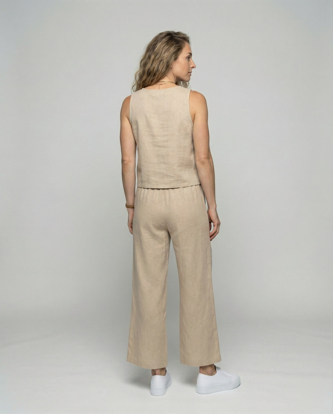 EB | Stylisches und Zweiteiliges Leinen Set