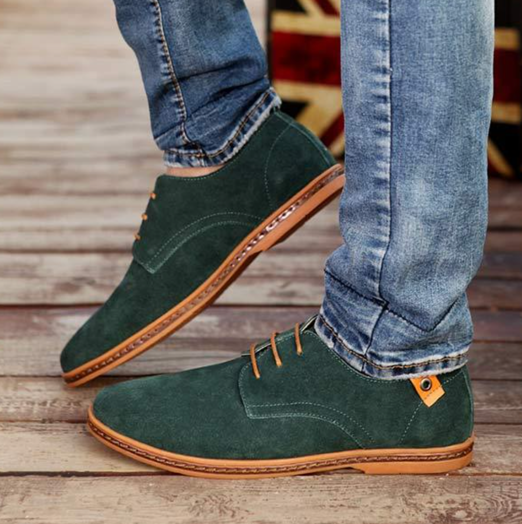 EB | Elegante Schuhe Aus Wildleder für Männer