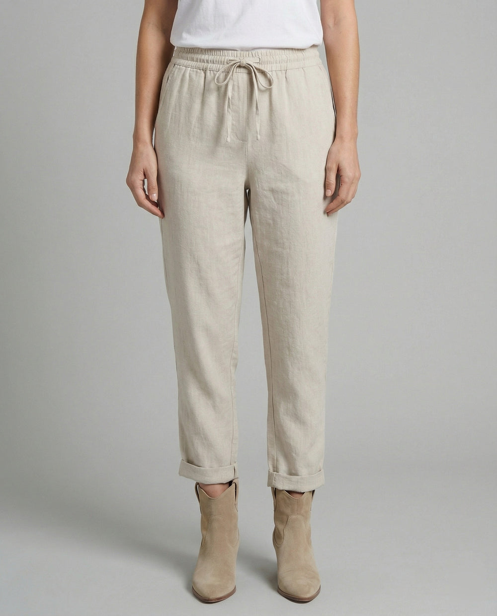 EB | Lässige und Stylische Leinen Hose