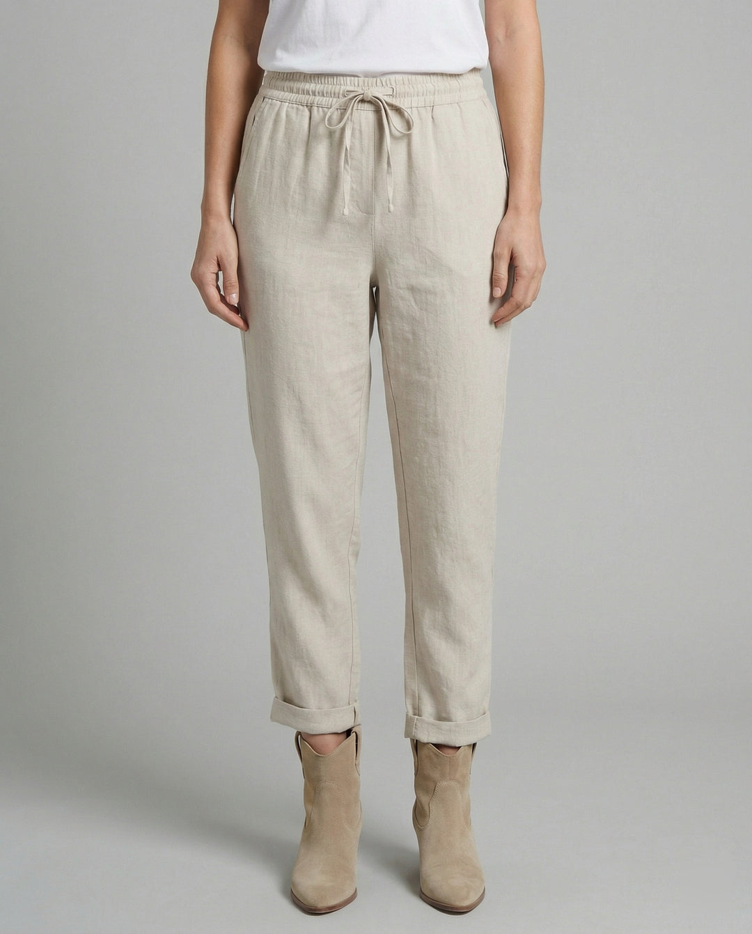 EB | Lässige und Stylische Leinen Hose