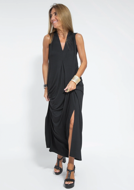 Elegantes Kleid-Weste-Set mit Schlankmachendem Schnitt für festliche Anlässe | EB