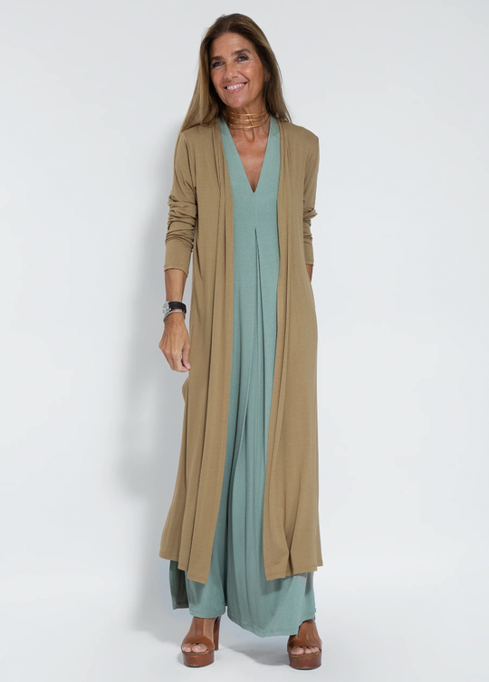 Elegantes Kleid-Weste-Set mit Schlankmachendem Schnitt für festliche Anlässe | EB