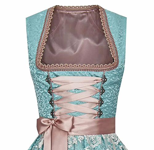 EB | Einzigartige Damen Tracht mit Schürze Perfekt für Oktoberfest