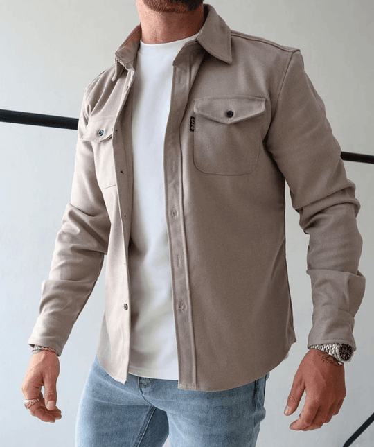 EB | Modernes Herrenhemdjacke