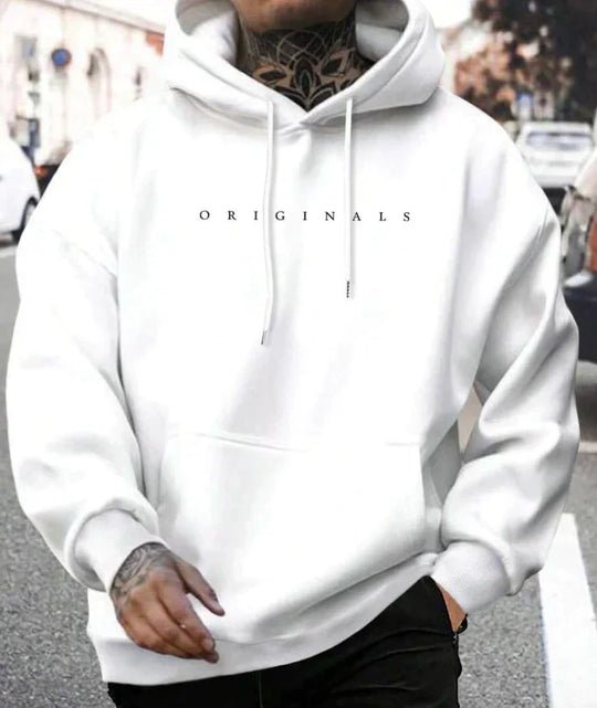 EB - Streetwear Herbst Hoodie mit Kordelzug für Herren
