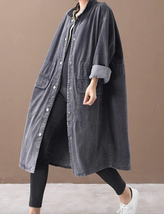 EB | Lange Jacke Für Herbst Winter