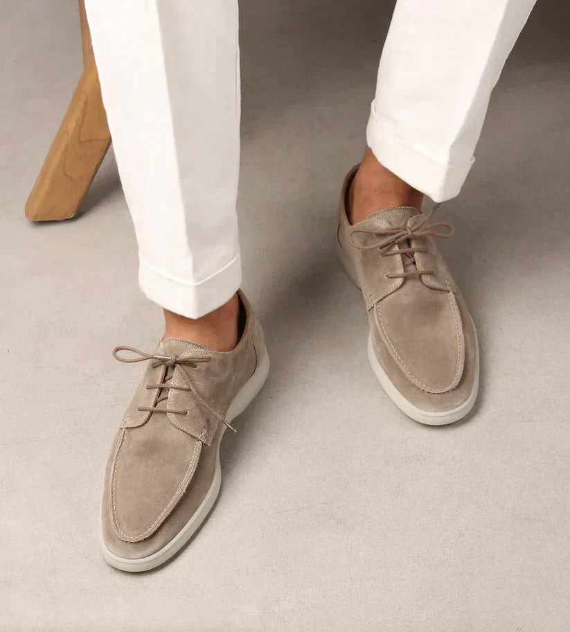 Luxuriöse Leder-Loafer zum Schnüren für Herren EB