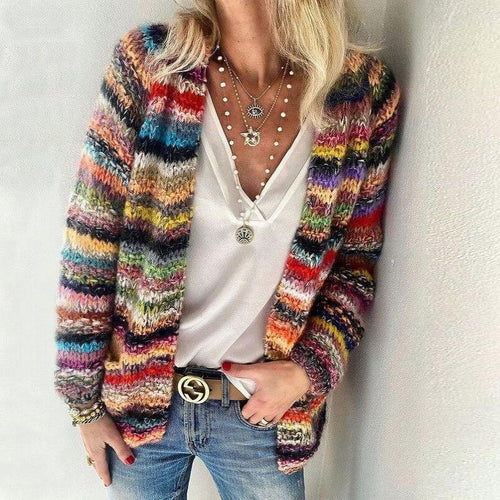 EB - Wunderschöner, warmer Cardigan in tollen Farben