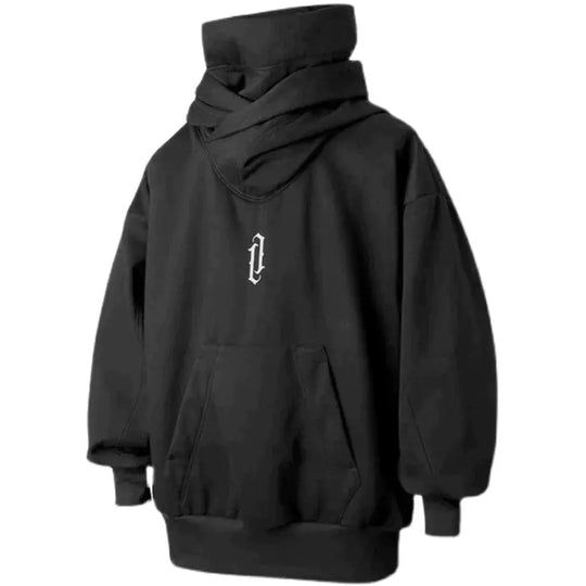 EB | Ninja-Hoodie mit Doppeltem Ausschnitt