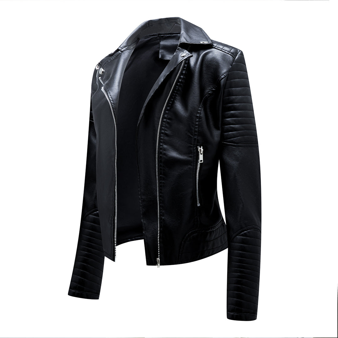 EB | Stilvolle Herbstlederjacke