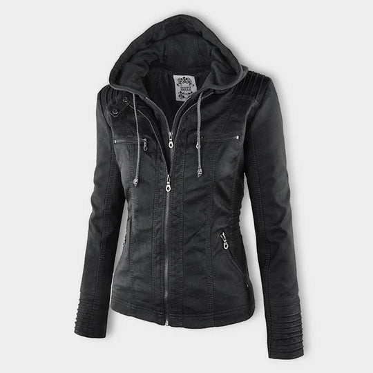 EB | Vegane Leder Damenjacke