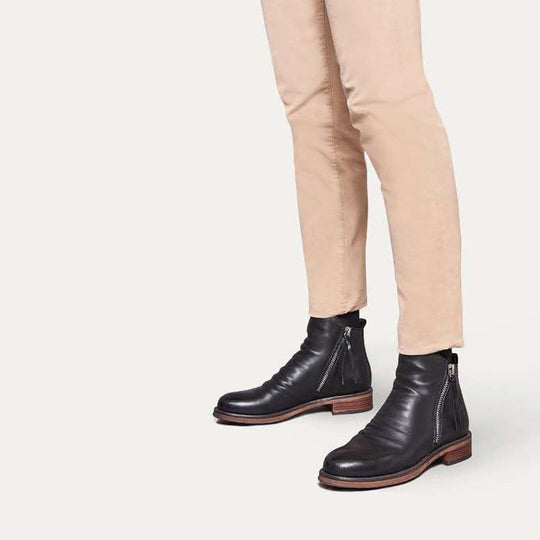 EB - Lässige Herbst Stilvolle Stiefel mit Reißverschluss für Männer