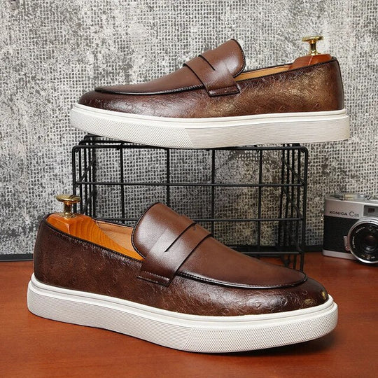 EB Lässiger, Flacher Herren-Loafer