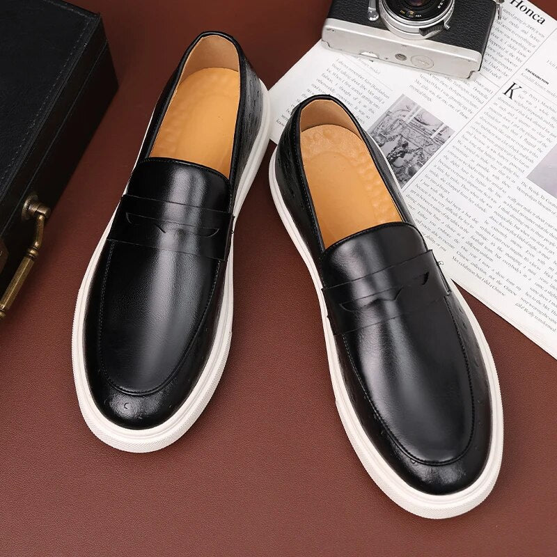 EB Lässiger, Flacher Herren-Loafer