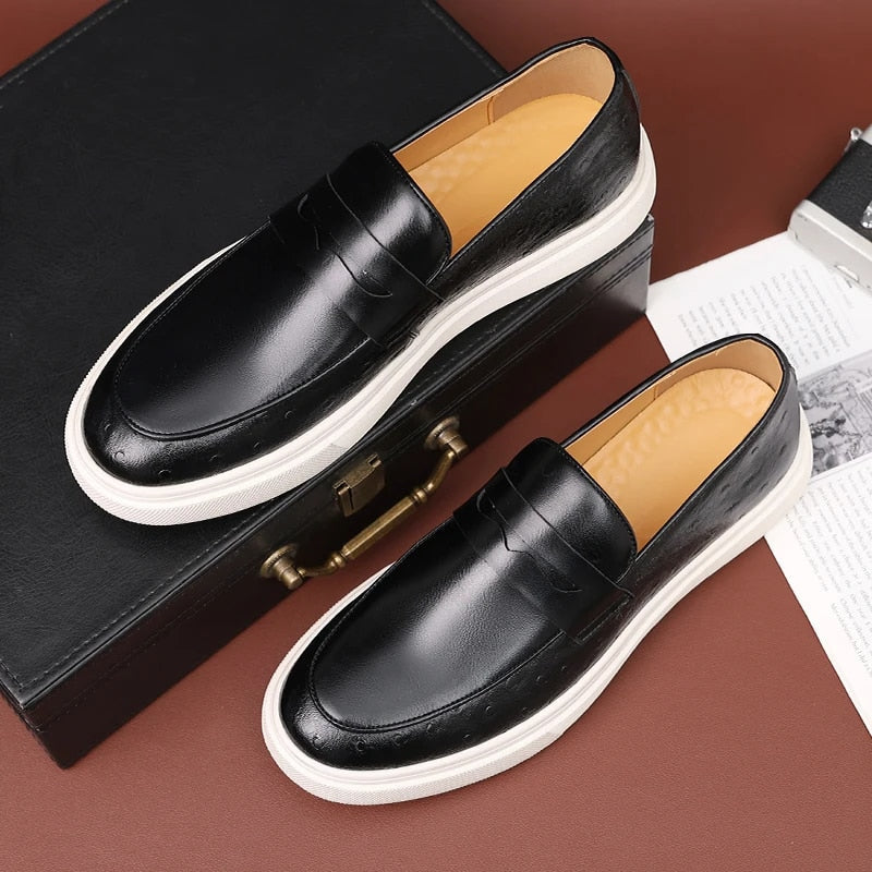 EB Lässiger, Flacher Herren-Loafer