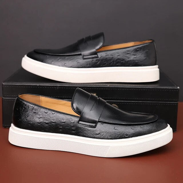 EB Lässiger, Flacher Herren-Loafer