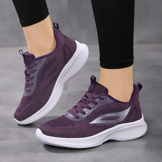 Elegante Lila DamenSneakers EB