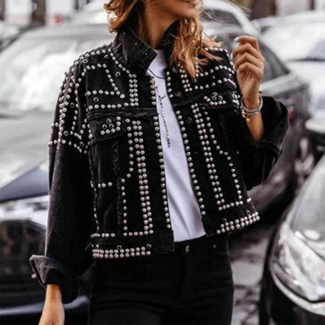 EB | Modische Jacke mit Nieten