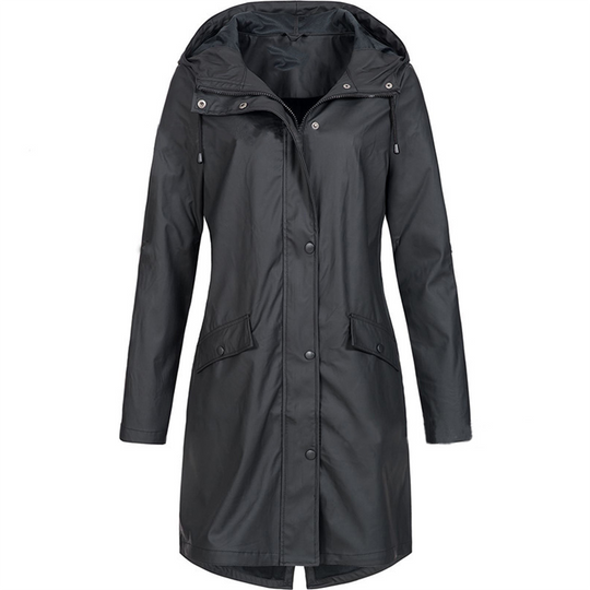 EB | Wasserdichte Lange Jacke - Winddicht & Bequem