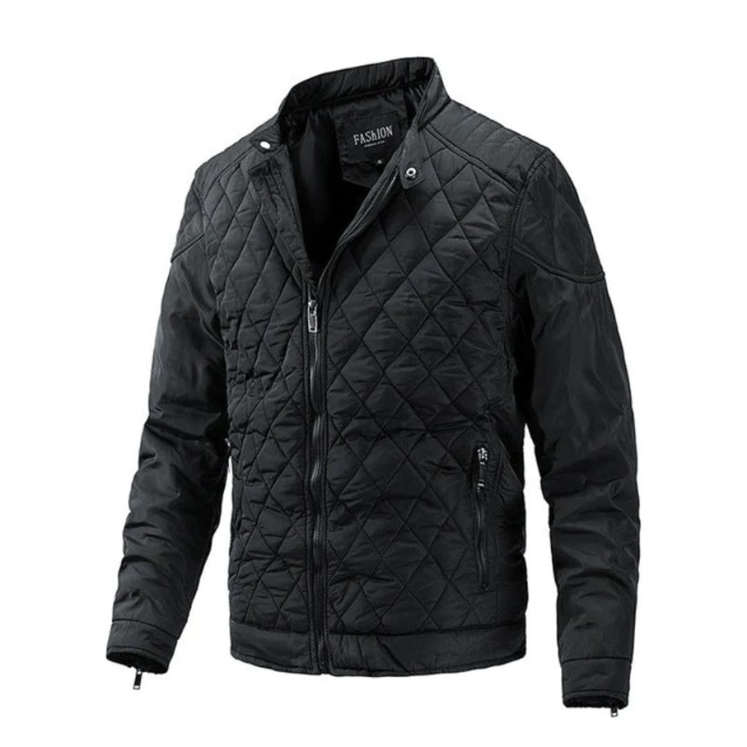 EB | Herren Steppjacke - Reißverschluss vorne & Stehkragen