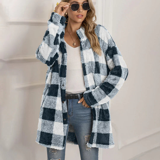 EB | Bequeme karierten Jacke