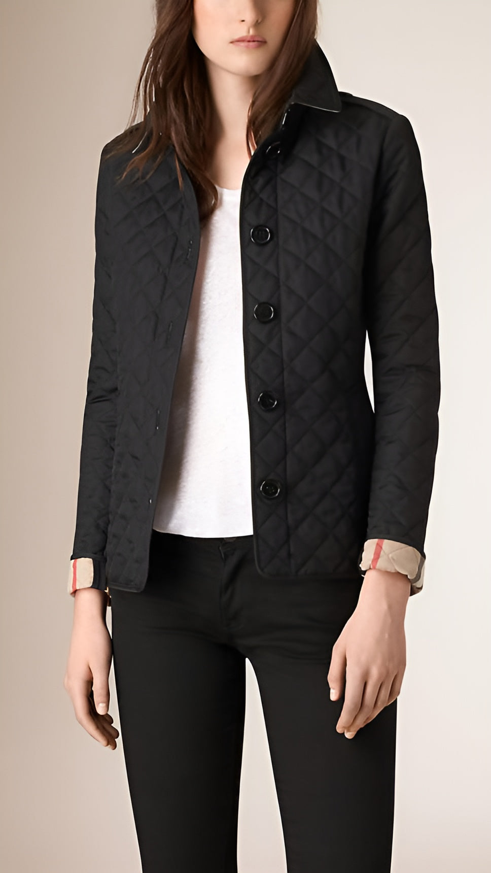 EB | Eine elegante leichte Jacke aus Seide und Baumwolle