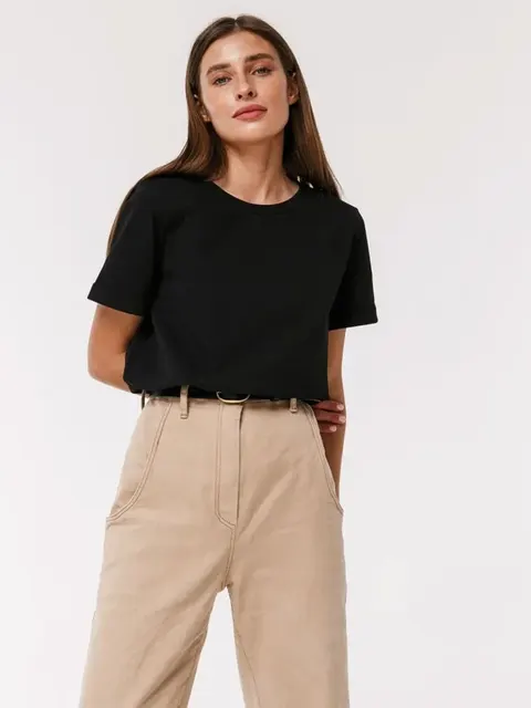EB | Damen-T-Shirt Aus 100% Baumwolle