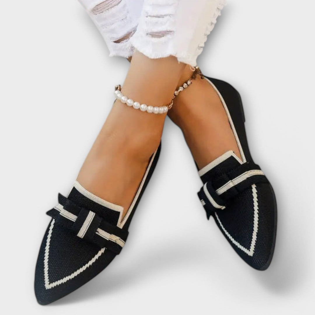 Knotendes Design Flache Schuhe für Frauen EB