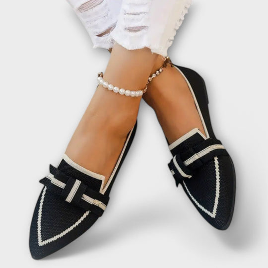 Knotendes Design Flache Schuhe für Frauen EB