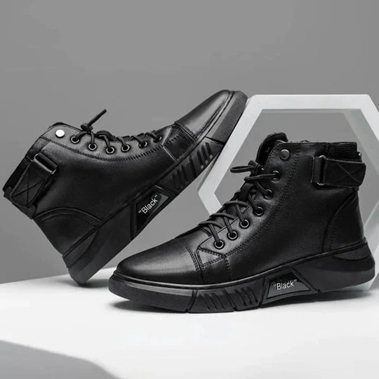 EB | Schwarze warme Stiefel