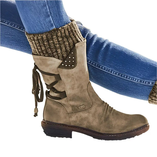 EB | Niedrigabsatz-Winterstiefel für Frauen – Bequemes & Warmes Design