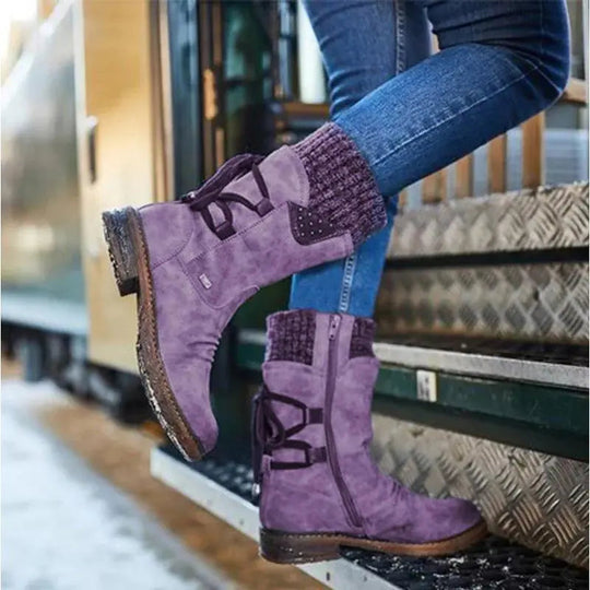 EB | Niedrigabsatz-Winterstiefel für Frauen – Bequemes & Warmes Design