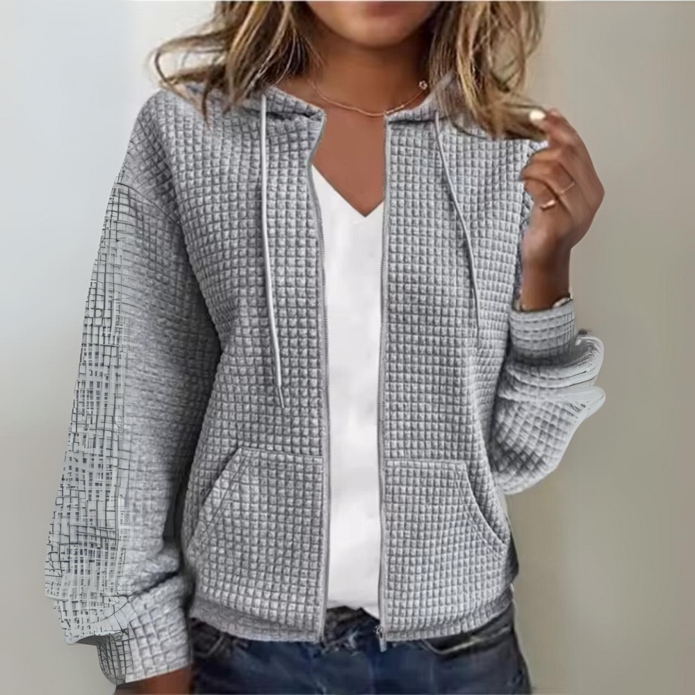 EB | Freizeitjacke mit Reißverschluss und Kapuze