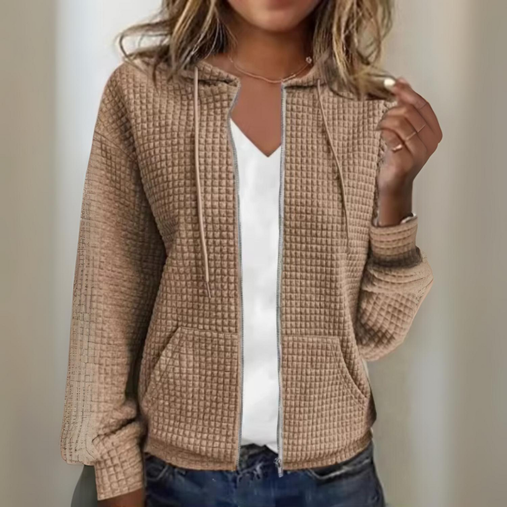 EB | Freizeitjacke mit Reißverschluss und Kapuze