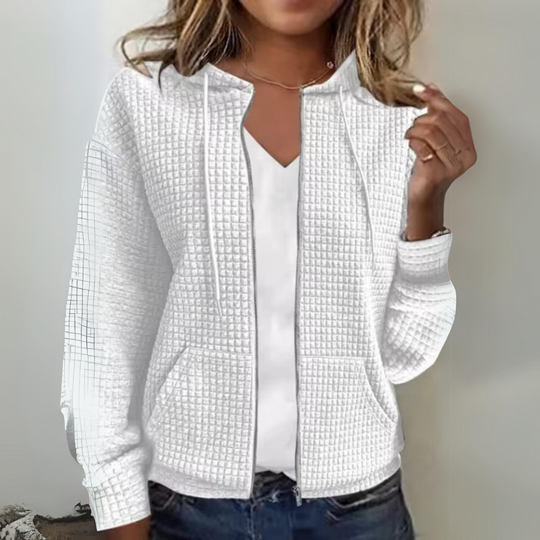 EB | Freizeitjacke mit Reißverschluss und Kapuze