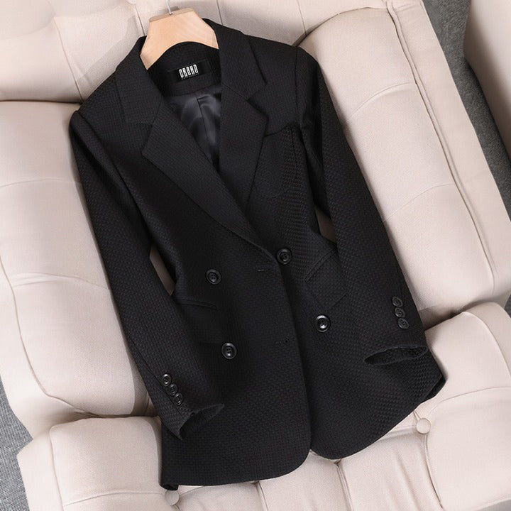 EB | Damen Kariertes Blazer für Den Herbst