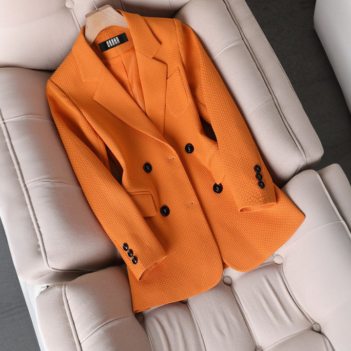 EB | Damen Kariertes Blazer für Den Herbst