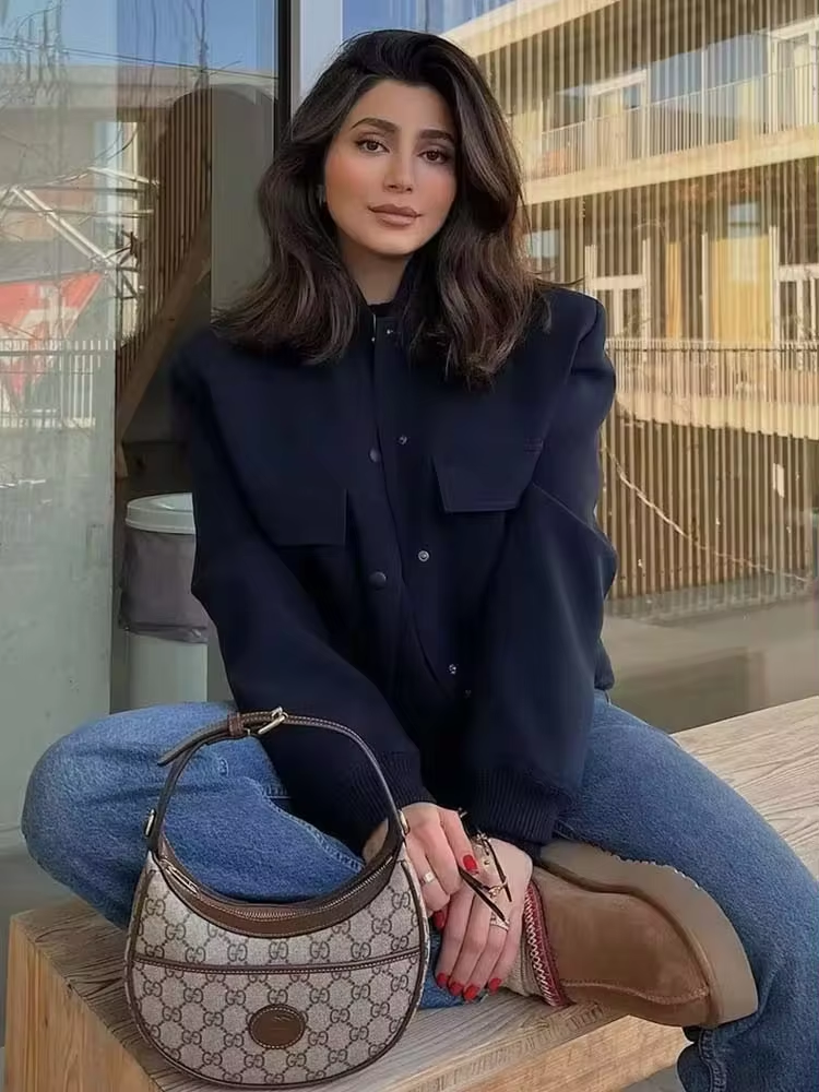 EB | Lässige Damen Taschenjacke