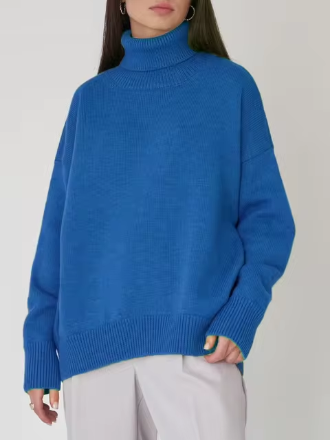 EB | Locker Sitzender Rollkragenpullover