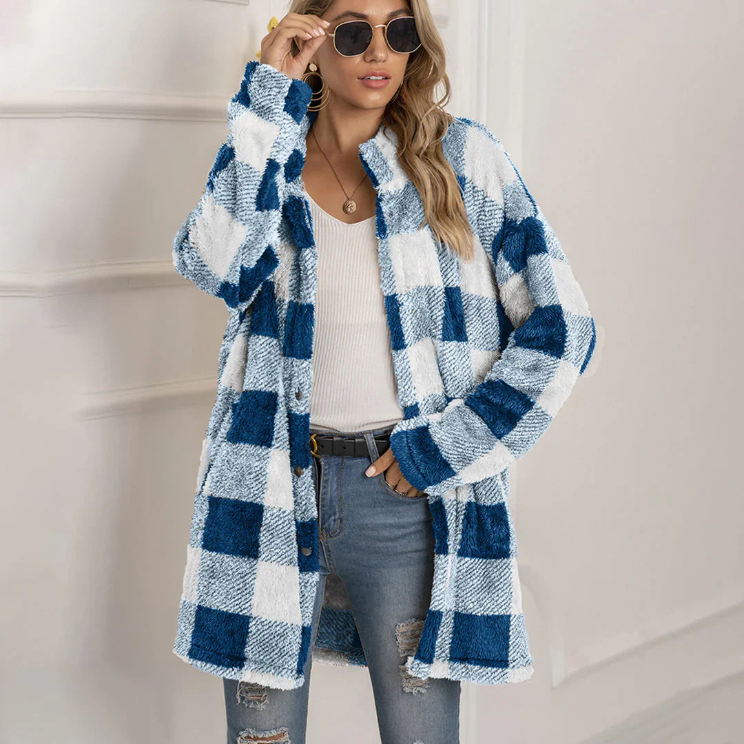 EB | Bequeme karierten Jacke