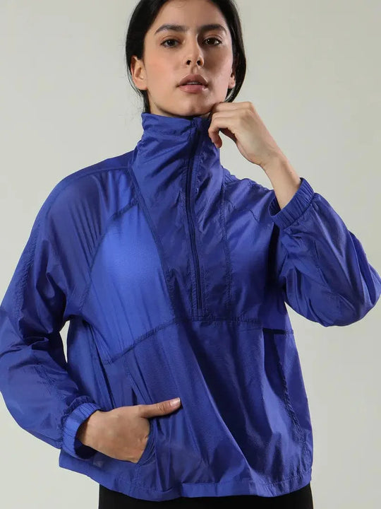 EB | Leichter Windbreaker Lässiger Zeitloser Stil Perfekt für Outdoor-Aktivitäten
