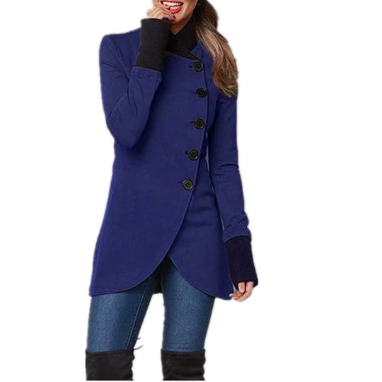 EB | Übergangsjacke mit Asymmetrischem Verschluss