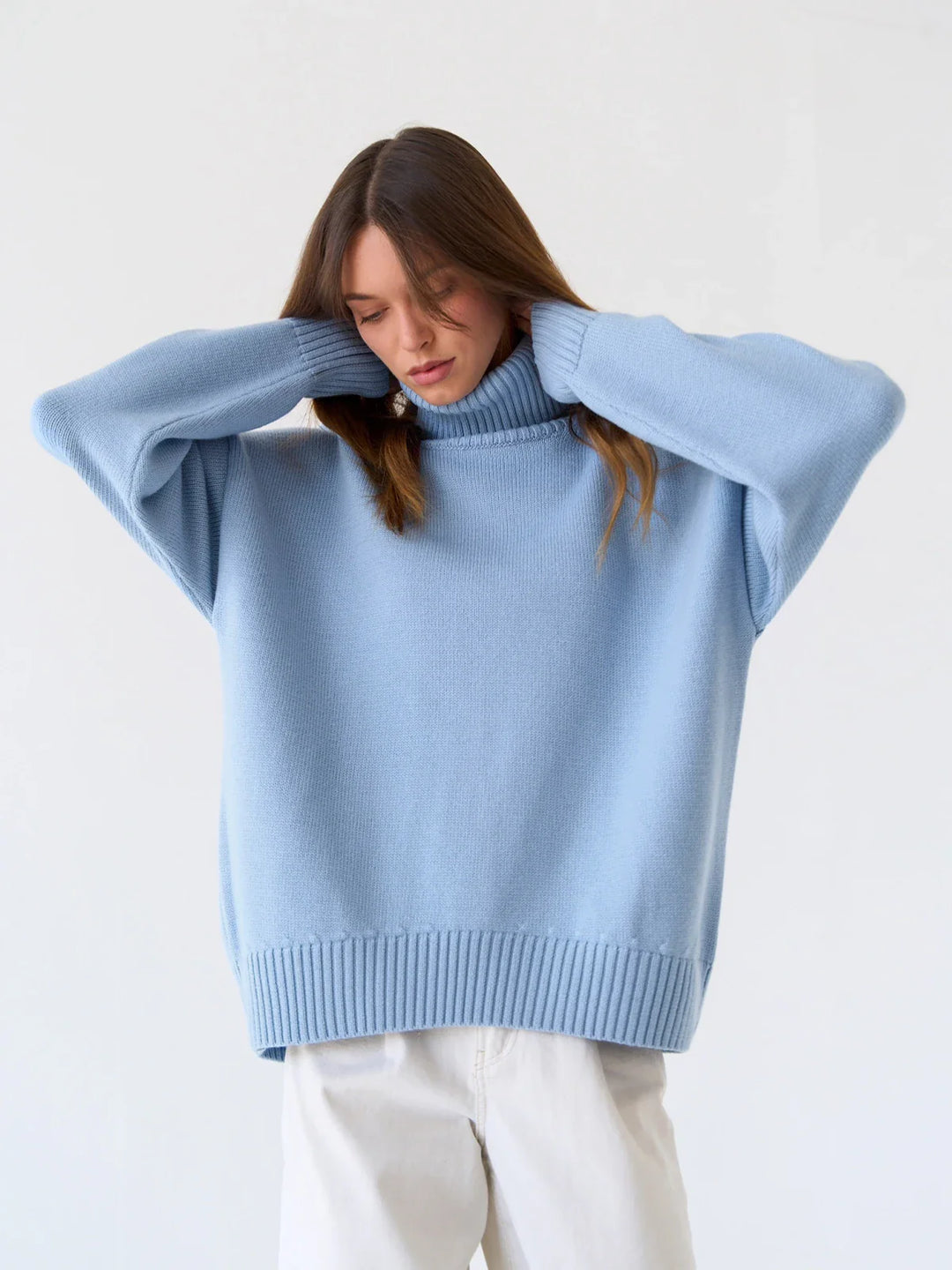 EB | Rollkragenpullover mit lockerer Passform