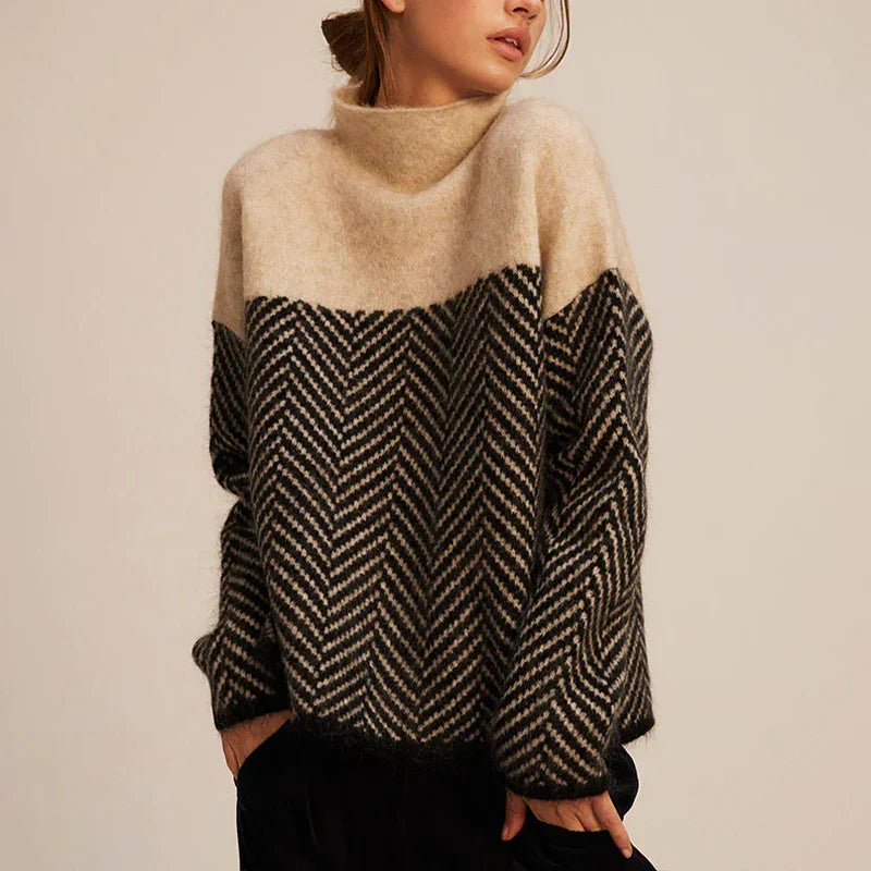 EB | Warmer Pullover mit Stehkragen