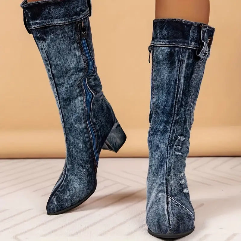 EB | Damenstiefel mit mittlerer Weite
