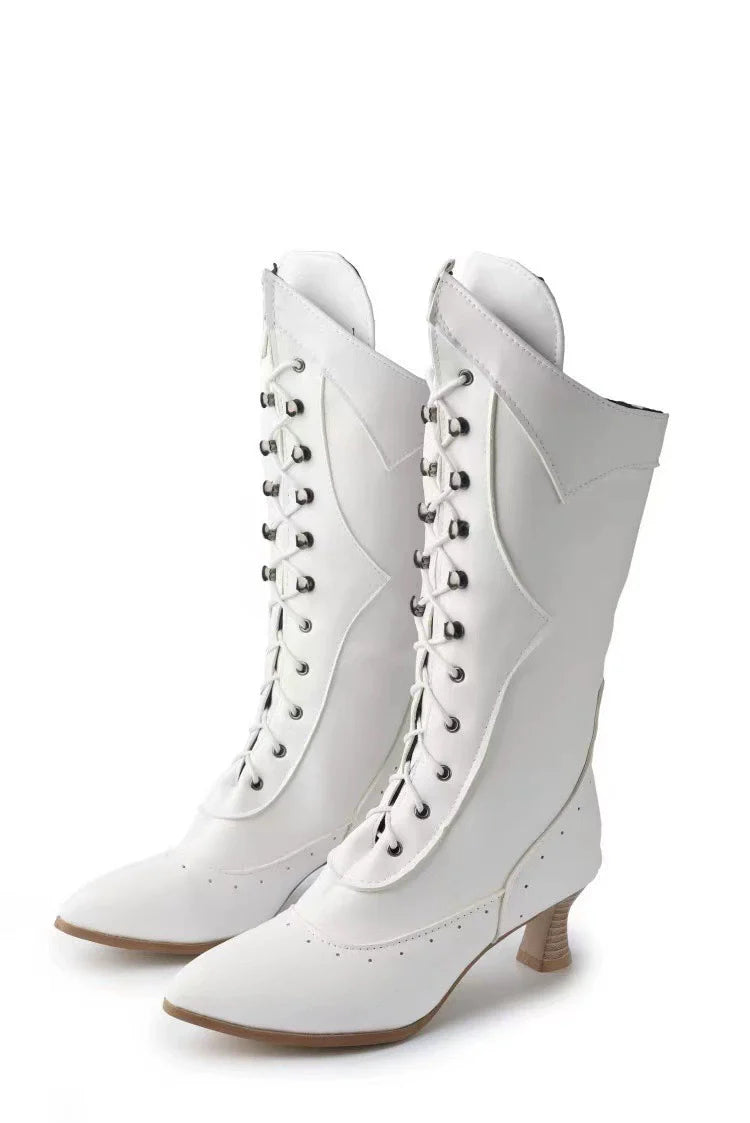 EB | Stiefeletten Damen - Strukturierter Schnitt mit Absatz